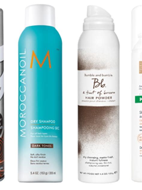 4 Non Chalky Dry Shampoos Every Brunette Should Know About Allure
