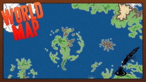 Rpg Maker Mv Awesome Looking World Map Youtube