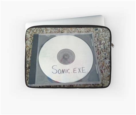 Sonicexe Original Disk Creepypasta Laptop Sleeve By Danibluefox