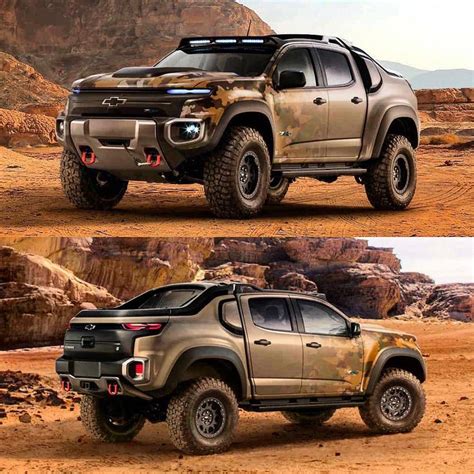 Chevrolet Colorado Zh2 Fuel Cell Vehicle Was Designed For Military Use
