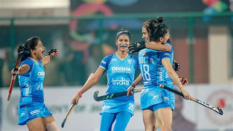 India Vs Italy Women’s Hockey Fih Olympic Qualifiers 2024 Scores And Result