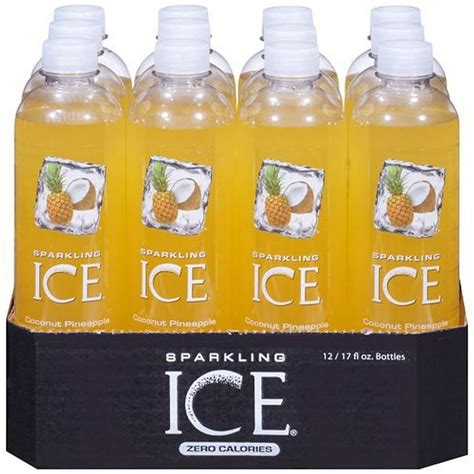 Sparkling Ice Naturally Flavored Sparkling Water Coconut Pineapple 17