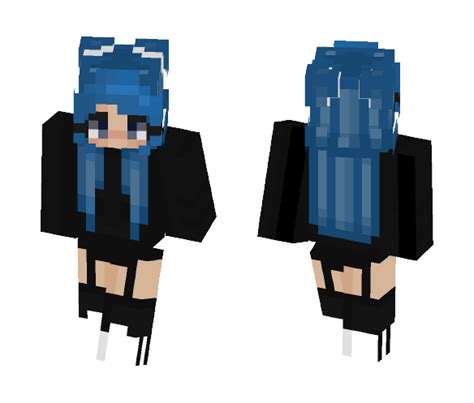 Download Blue Hair ♥ Minecraft Skin For Free Superminecraftskins