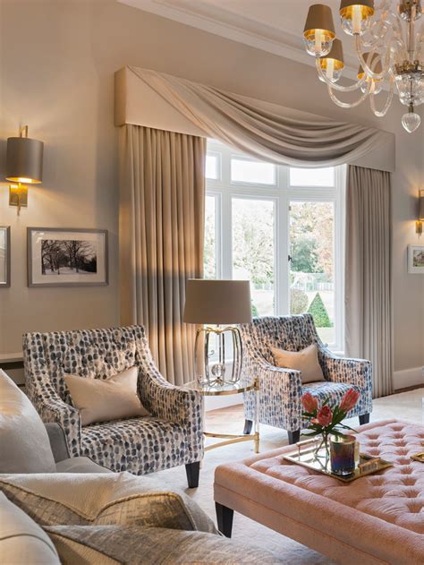 Elegant Formal Living Room With Beautifully Made Bespoke Furniture