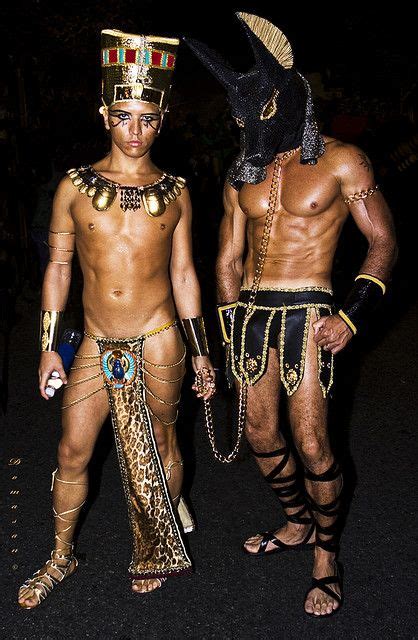 Gay Halloween Costumes Gay Costume Halloween Men Couple Halloween Cosplay Costumes Anubis