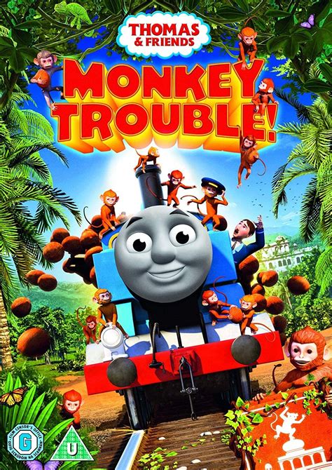Thomas And Friends Monkey Trouble Dvd 2019 Br Dvd E