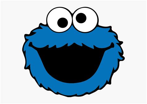 Sesame Street Cookie Monster Head Hd Png Download Kindpng
