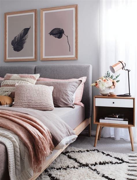 48 Blush Pink Bedroom Ideas Dusty Rose Bedroom Decor And Bedding I
