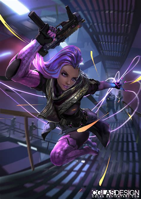 35 Hot Pictures Of Sombra From Overwatch
