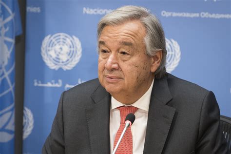 Press Conference By Secretary General António Guterres At United