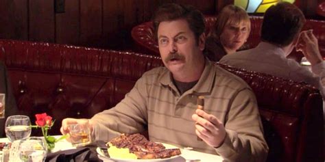 Parks And Rec’s Ron Swanson Has Strategy For Excessive Bacon Fans Give Him