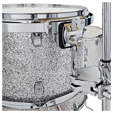 Disc Ludwig Centennial Zep Set 26 4pc Shell Pack Silver Sparkle