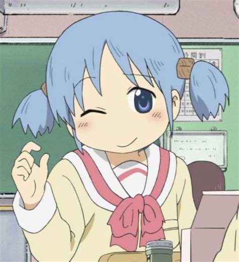 Nichijou Nichijou Blue Anime Anime