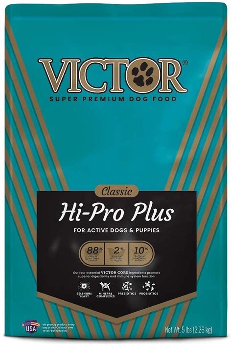 Find a store near you. VICTOR Hi-Pro Plus Formula Dry Dog Food, 5-lb bag - Chewy.com