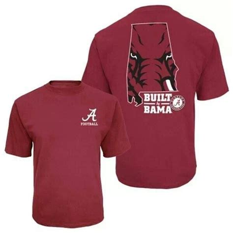 Love That The Scary Looking Big Al Graphic Is Back In Use Alabama T Shirts Bear Bryant