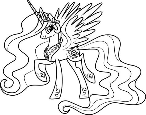 You can now print this beautiful my little pony cool princess celestia coloring page or color online for free. Pin by Fun Activity on Coloring Pages For Kids | Princess ...