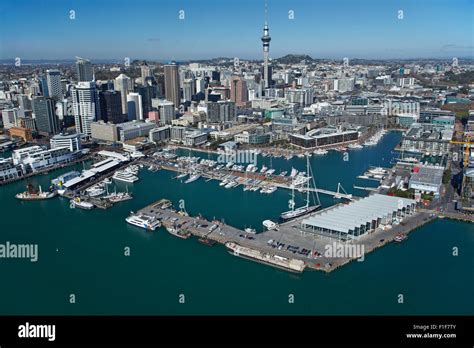 Viaduct Harbour And Auckland Waterfront Auckland North Island New