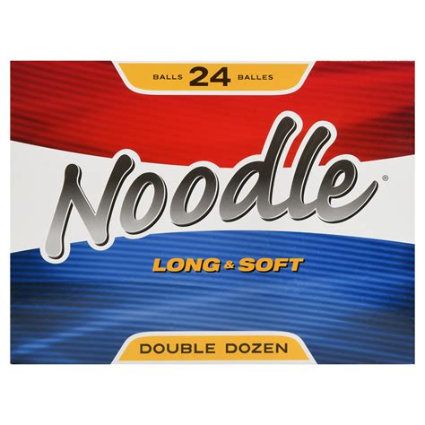 Noodle Long And Soft Golf Balls 24 Pack
