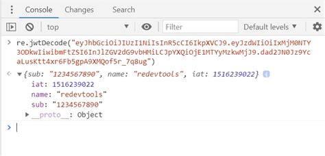 JwtDecode How To Decode A JWT Token From The Console ReDevTools Hot Sex Picture