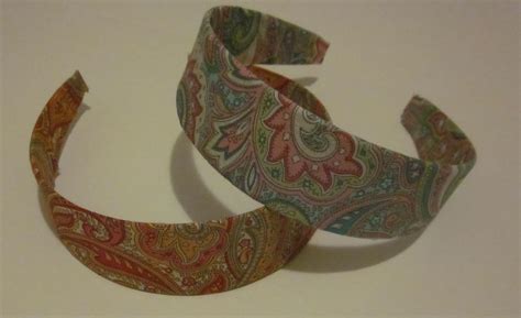 The Crafty Novice Diy Fabric Covered Headbands