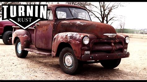 1955 Chevy Truck A Turnin Rust Extra Youtube
