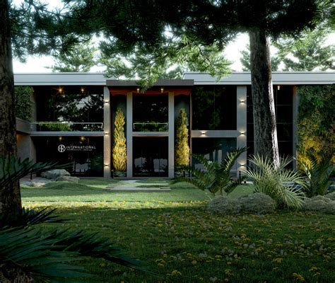 Forest Villa Exterior Design Hrarchz Architecture Studio