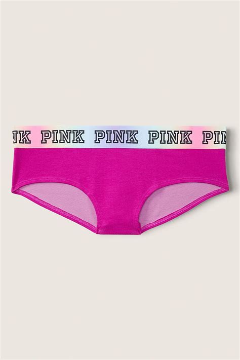 Buy Victorias Secret Pink Cotton Logo Knickers From The Victorias