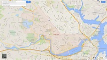 Cambridge, Massachusetts Map
