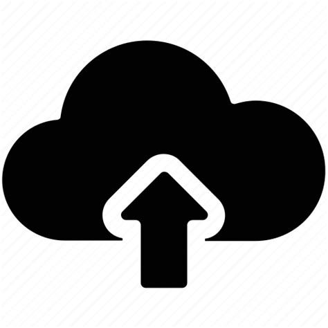 Cloud and upload sign, cloud computing, cloud network, cloud upload, cloud uploading icon ...