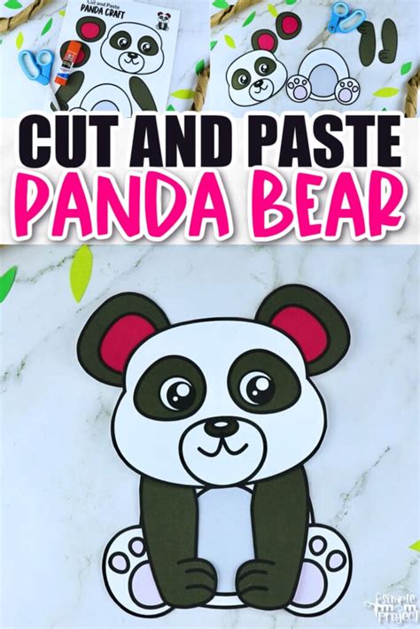 Printable Red Panda Craft Template Simple Mom Project
