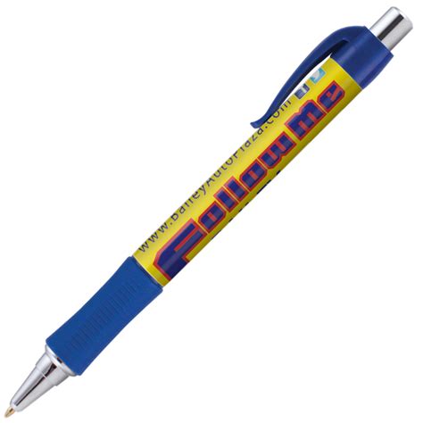 Promotional Britebrand Republic Pen With Rubber Grip National Pen