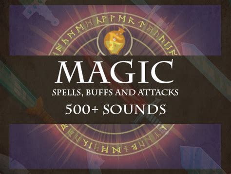Magic Spell Sounds Audio Sound Fx Unity Asset Store