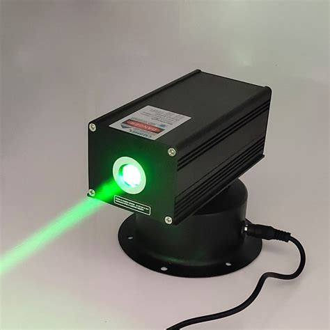 Oxlasers 532nm 200mw 12v High Power Head Moving Green Laser Module Wide
