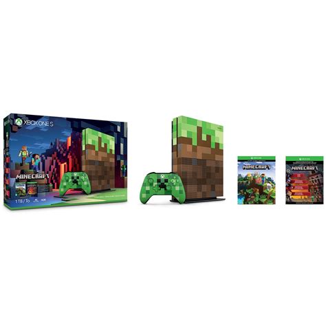 Microsoft Xbox One S Minecraft Limited Edition Bundle 23c 00001