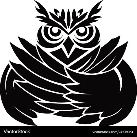 Owl Logo Royalty Free Vector Image Vectorstock