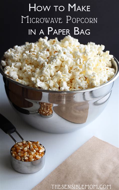 You can make an aluminum foil pouch with popcorn inside and fold it together loosely to leave room for the puffed up popcorn. Microwave Popcorn | Recipe (With images) | Recipes, Air ...