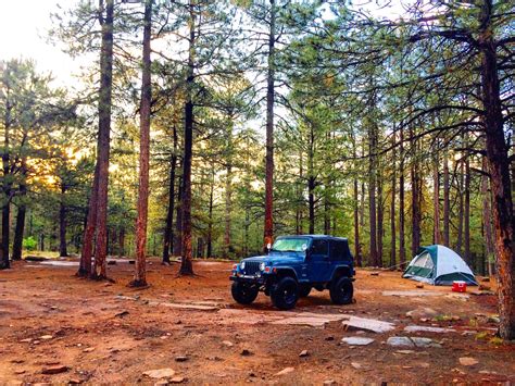 The campground loop road is also sandy and gravel. Woods Canyon Lake | Outdoor Project