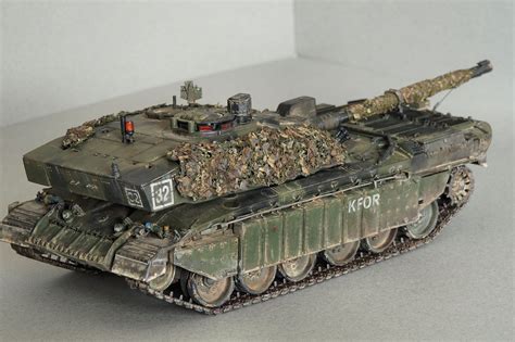 135 Trumpeter Challenger 2 Ready For Inspection Armour