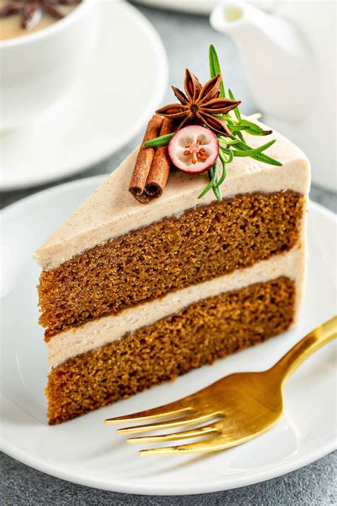 Gingerbread Cake With Cream Cheese Frosting Novice Chef