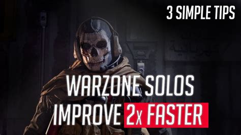Call Of Duty Warzone Solo Tips Youtube