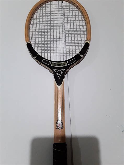 Tad Davis Professional Wood Vintage Tennis Racquet 1960s Etsy