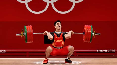 Chinas Shi Zhiyong Sets Weightlifting World Record Nbc Olympics