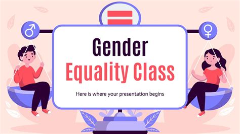 Gender Equality Class Google Slides Powerpoint Template