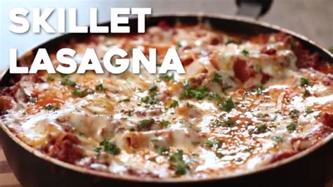 Skillet Lasagna Youtube