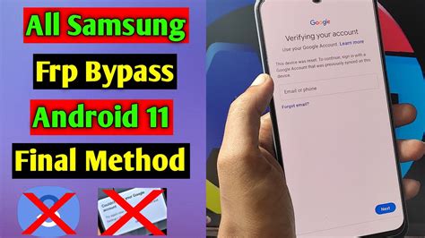 All Samsung Frp Bypass Unlock Google Account Lock Android Free Method Security August