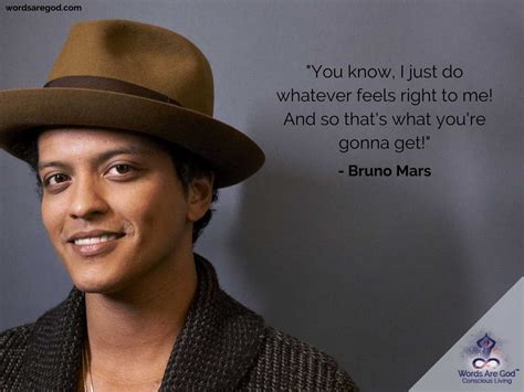 Bruno Mars Inspirational Quotes