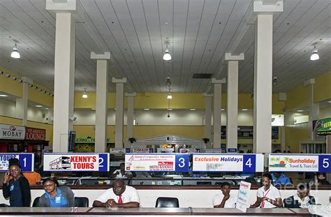 Sangster International Airport In Montego Bay Jamaica Photograph By