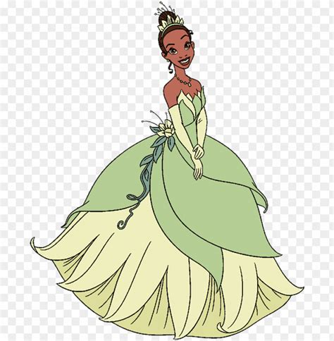 The Princess And The Frog Clip Art Disney Clip Art Disney Princess Tiana Clipart PNG Image