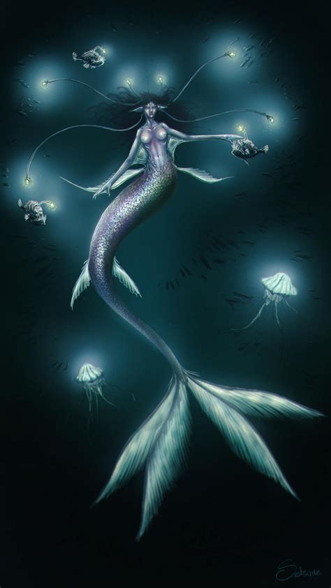 Deep Sea Mermaid By Satsume Shi On Deviantart