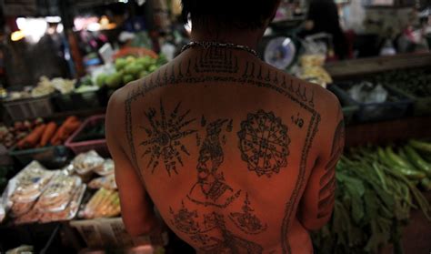 Thailand To Ban Foreigners From Getting Spiritual Tattoos The World